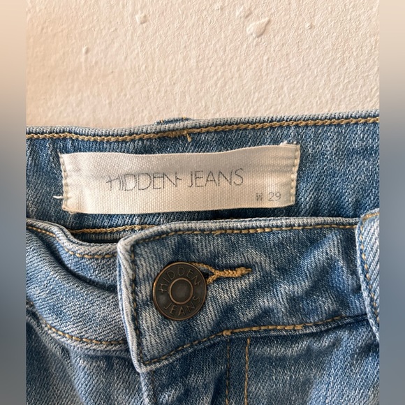 HIDDEN JEANS - Asymmetrical hemline women’s jeans size Size 29 - Picture 3 of 13